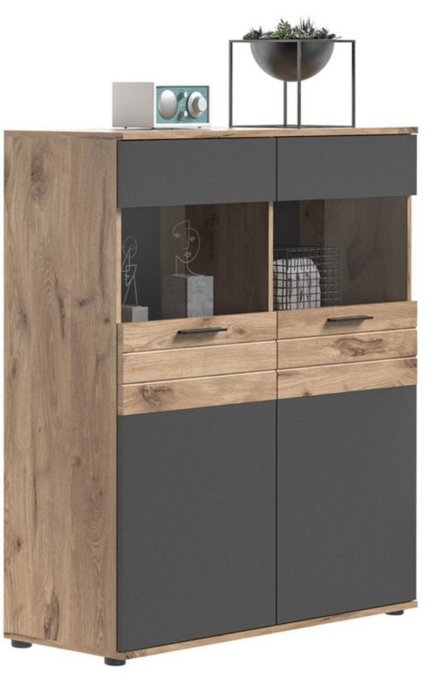 ebuy24 Sideboard Mason Sideboard 2 Türen Eiche dekor. von ebuy24