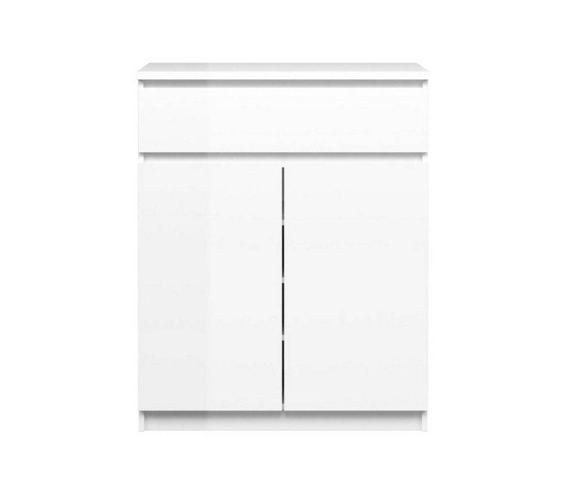 ebuy24 Sideboard Nada Sideboard 2 Türen og 1 Schublade weiss hochgl von ebuy24