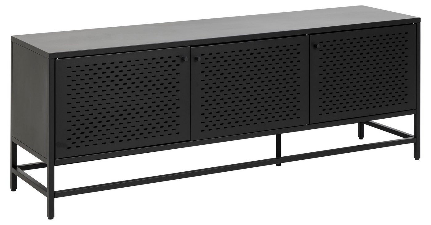 ebuy24 Sideboard Newcastle Sideboard L160 mit 3 Gittertüren Metall von ebuy24