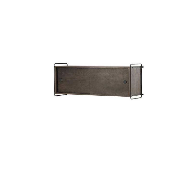 ebuy24 Sideboard Parly Sideboard Wandschrank 2 Türen Mocca. von ebuy24
