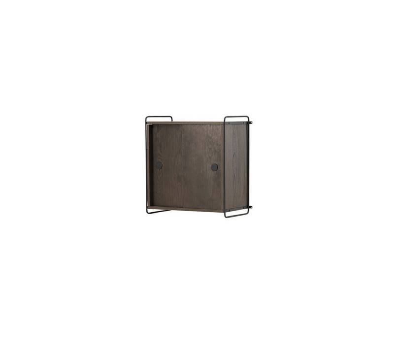 ebuy24 Sideboard Parly Sideboard Wandschrank 2 Türen Mocca. von ebuy24