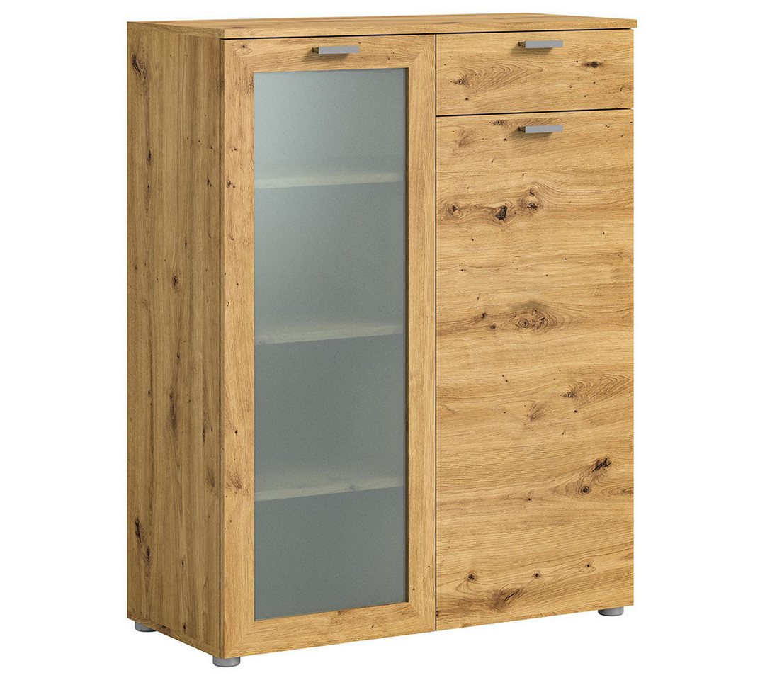 ebuy24 Sideboard Xeno Sideboard 1 Schublade 2 Türen Eiche Dekor. von ebuy24