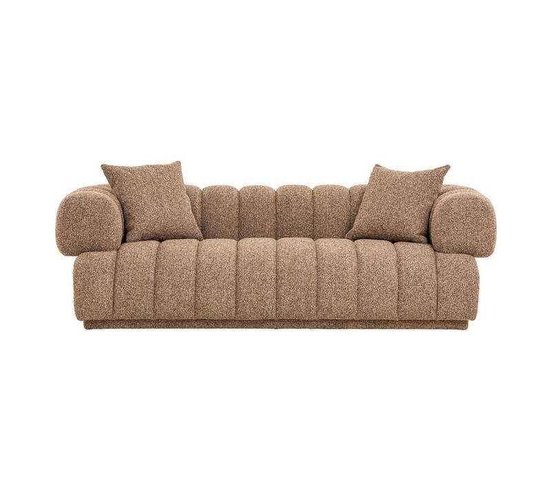 ebuy24 Sofa Aurora Sofa Mit 2 Kissen braun. von ebuy24