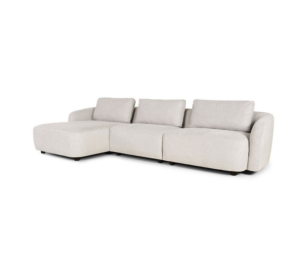 ebuy24 Sofa Bergen 2-Sitzer Sofa linksdrehend beige. von ebuy24
