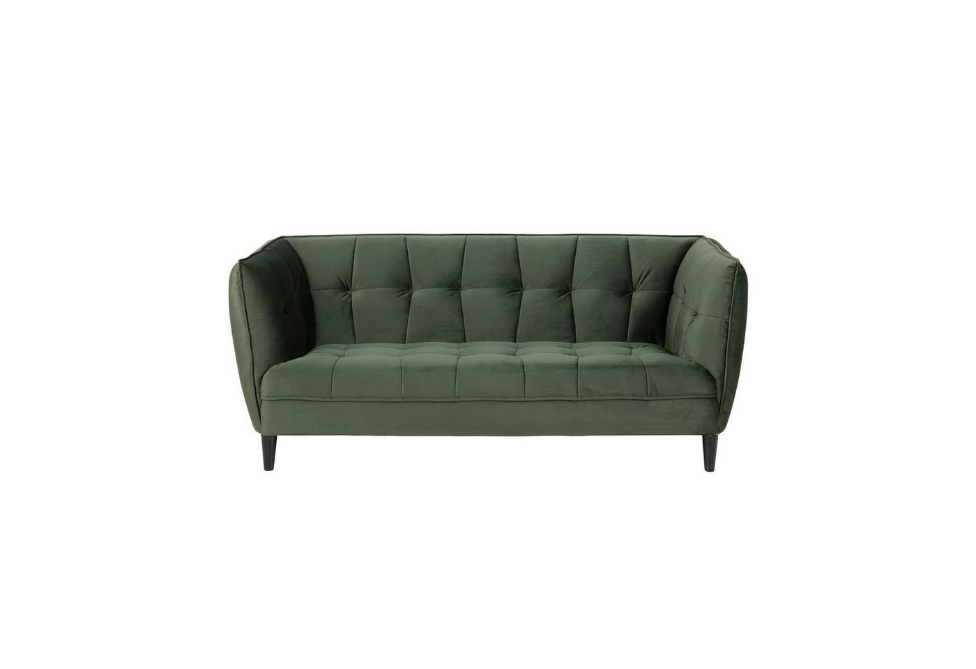 ebuy24 Sofa Jos 2,5 Personen Sofa in tannengrün mit schwarze, 1 Teile von ebuy24