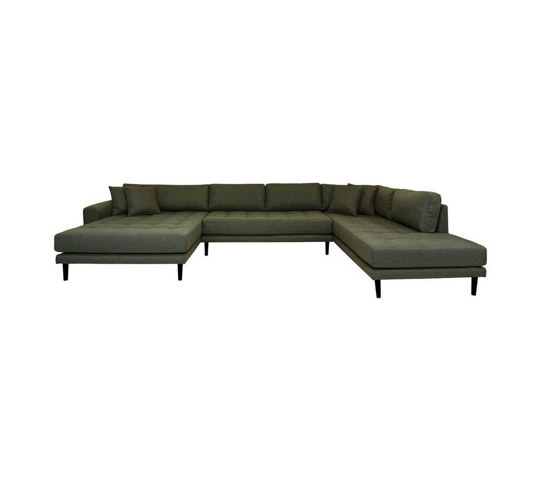 ebuy24 Sofa Lido Sofa Usofa links gewendet 4 Kissen grün., 1 Teile ebuy24 Sofa Lido Sofa Usofa links gewendet 4 Kissen grün., 1 Teile von ebuy24