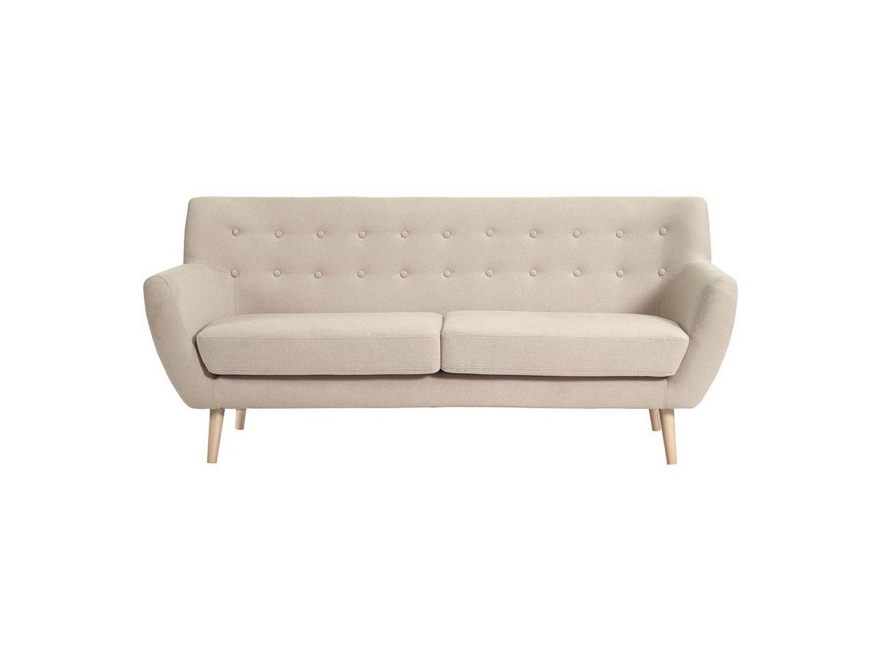 ebuy24 Sofa Monte Sofa 3 Personen sandfarben. von ebuy24