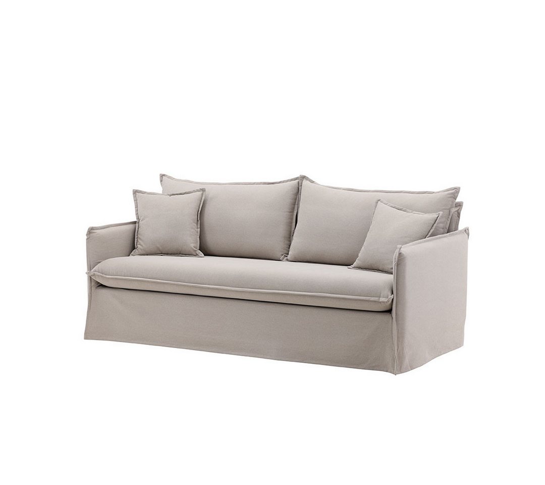 ebuy24 Sofa Nova Sofa 3-Sitzer braun. von ebuy24