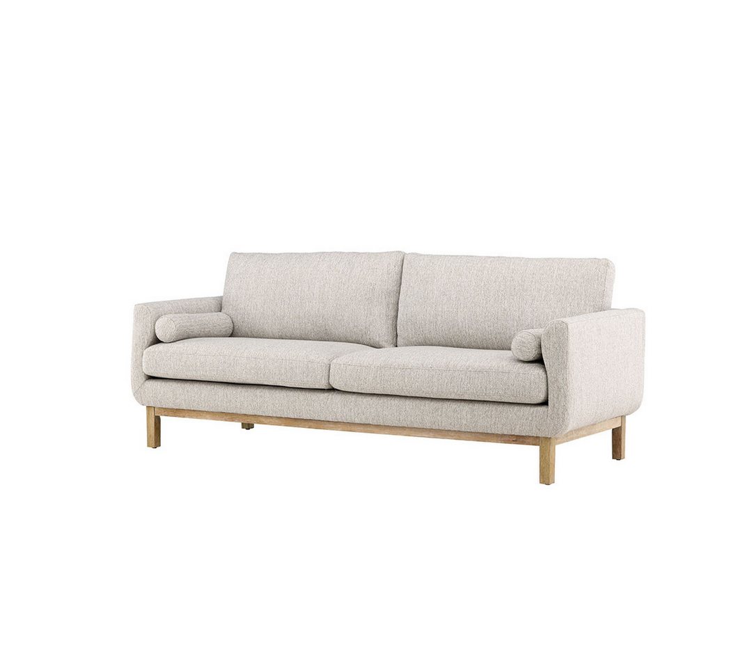 ebuy24 Sofa Olympos Sofa 3-Sitzer beige. von ebuy24