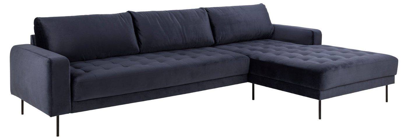 ebuy24 Sofa Rouge 2,5-Sitzer-Sofa mi.//Dunkelblau//Rechtsgewen von ebuy24