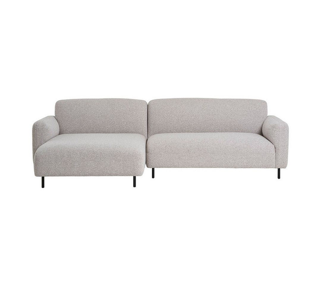 ebuy24 Sofa Salvador Sofa Linksdrehend hellgrau. von ebuy24