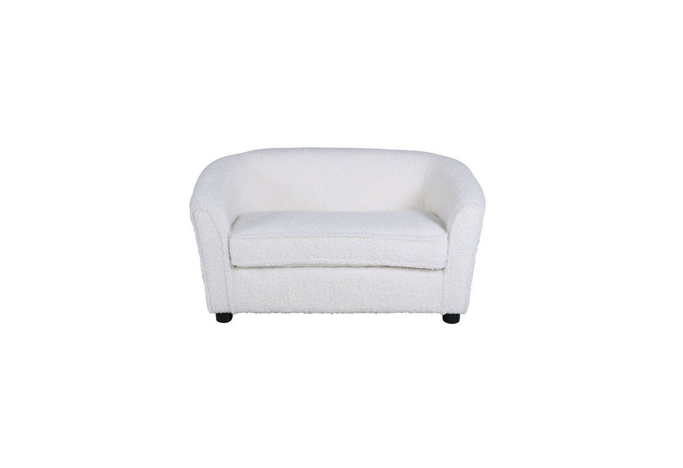 ebuy24 Sofa Teddy Sofa 2 Personen für Kind weiß., 1 Teile von ebuy24