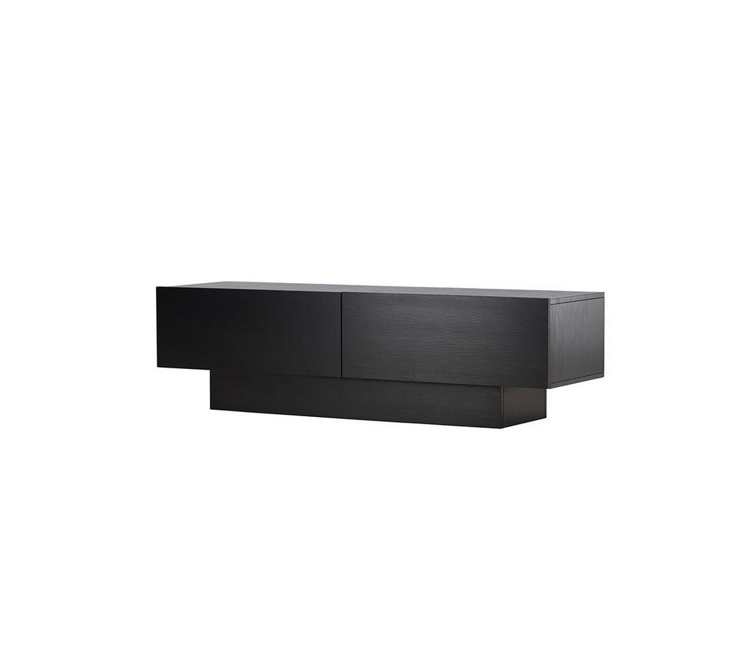 ebuy24 TV-Bank Cuenca TV Tisch 2 Klapptüren schwarz. ebuy24 TV-Bank Cuenca TV Tisch 2 Klapptüren schwarz. von ebuy24