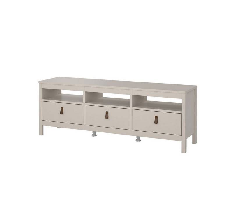ebuy24 TV-Bank Madrid TV Tisch 3 Schubladen Cashmere. von ebuy24