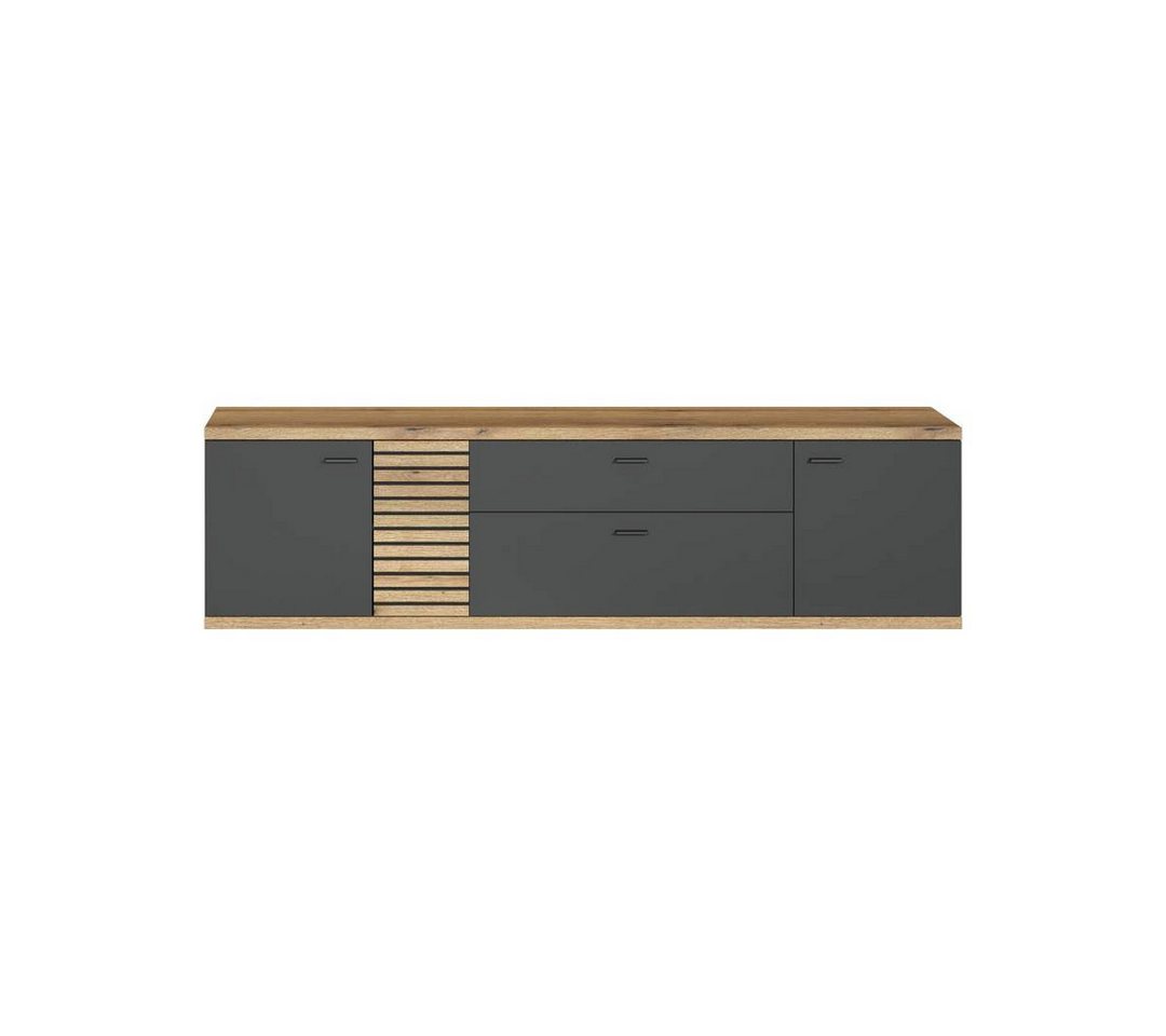ebuy24 TV-Bank Norris TV Tisch grau, Eiche dekor. ebuy24 TV-Bank Norris TV Tisch grau, Eiche dekor. von ebuy24