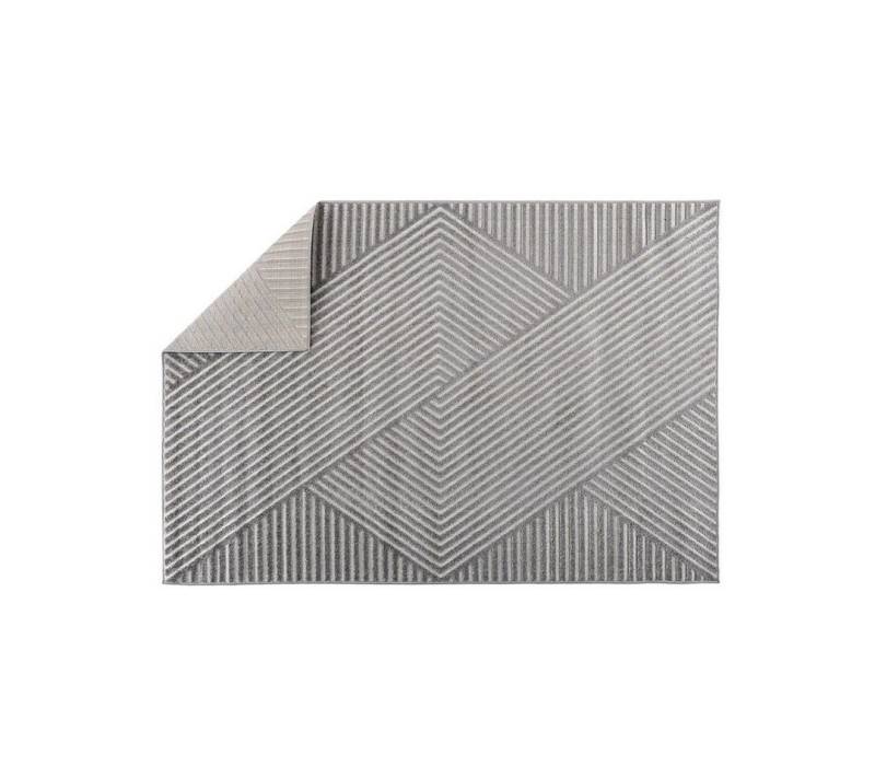ebuy24 Teppich Aron Teppich 160x230 cm grau., Höhe: 2 mm von ebuy24