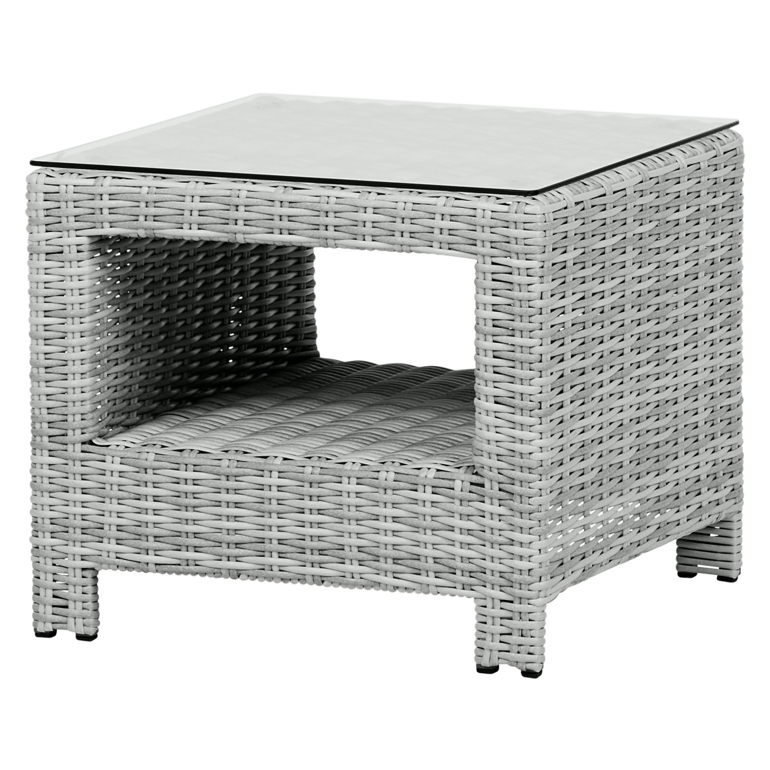 ebuy24 Vinor Beistelltisch mit Glasplatte Sand ebuy24 Vinor Beistelltisch mit Glasplatte Sand von ebuy24