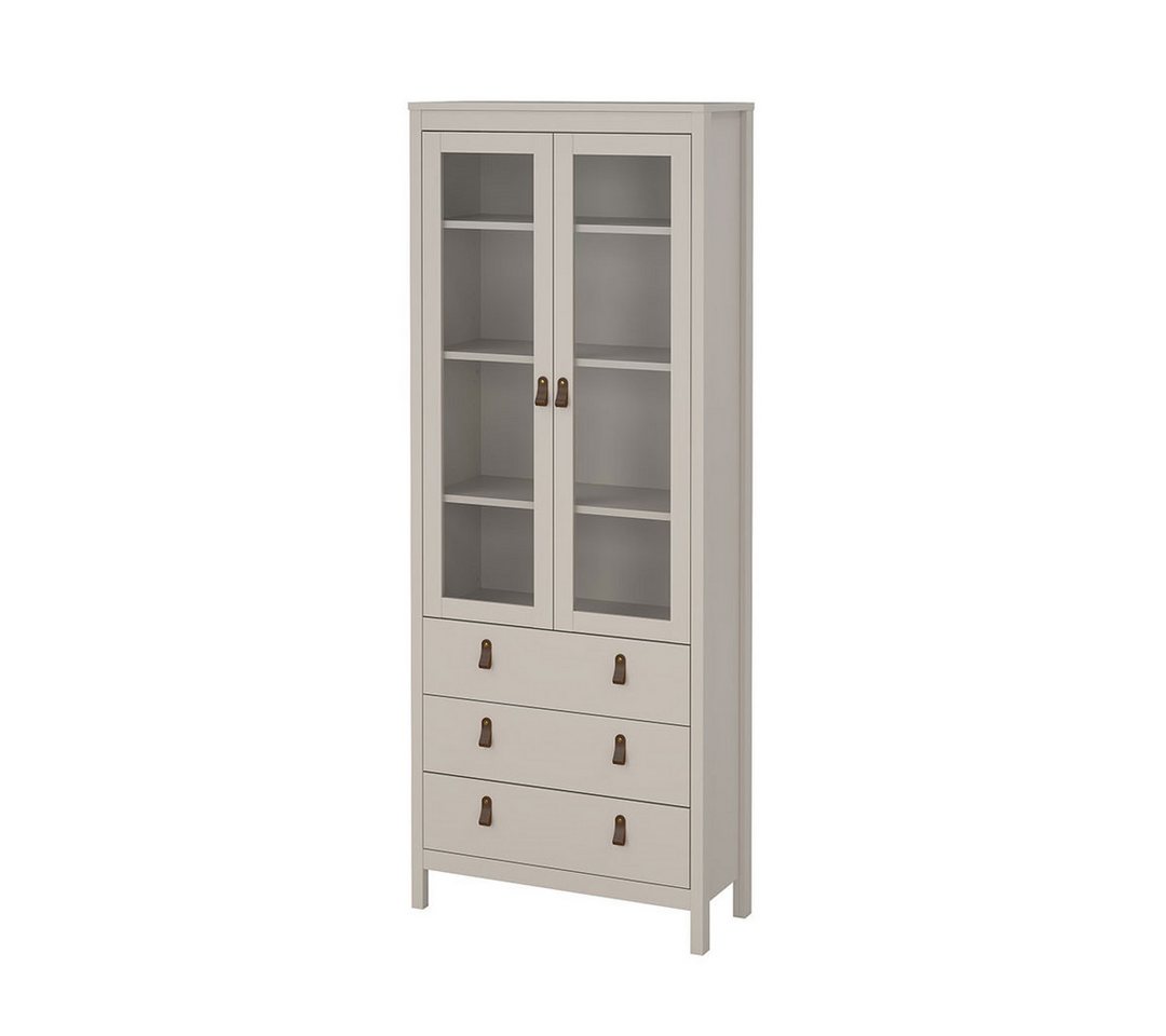 ebuy24 Vitrine Madrid Vitrinenschrank 2 Türen 3 Schubladen Cashme ebuy24 Vitrine Madrid Vitrinenschrank 2 Türen 3 Schubladen Cashme von ebuy24