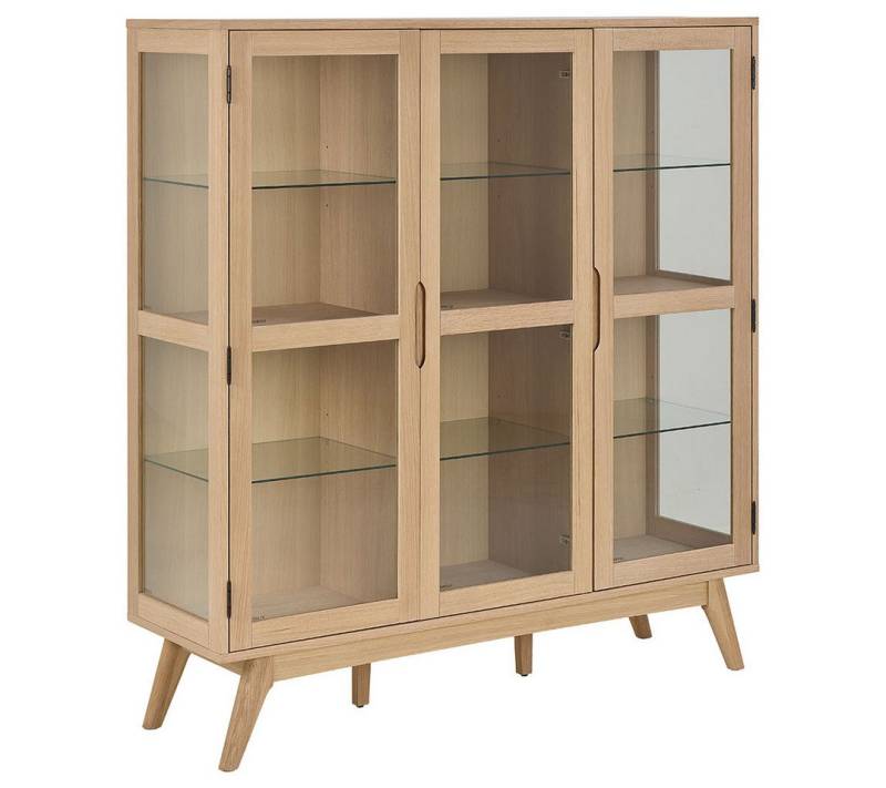 ebuy24 Vitrine Marte Vitrinenschrank 3 Türen weiß. ebuy24 Vitrine Marte Vitrinenschrank 3 Türen weiß. von ebuy24
