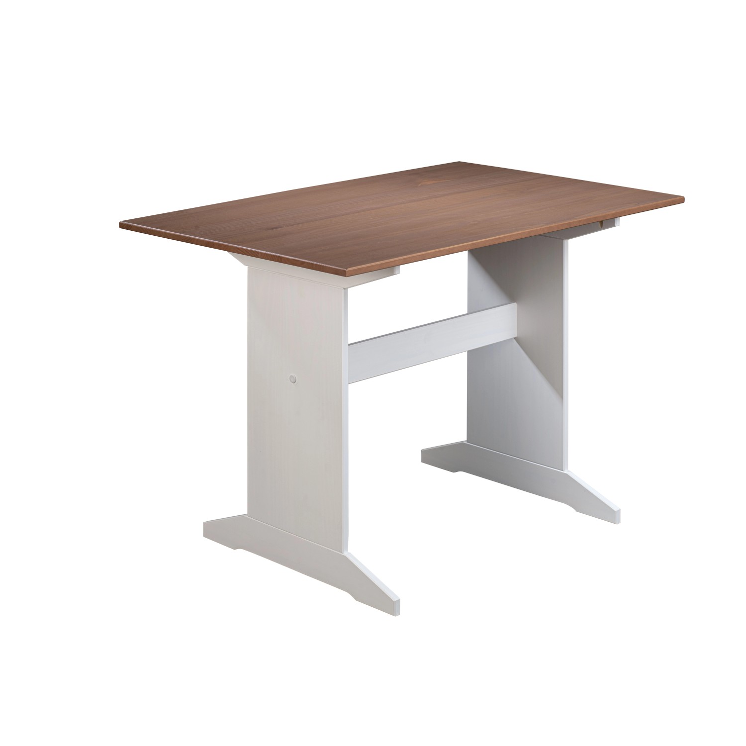 ebuy24 WrightB Esstisch Weiss Braun von ebuy24