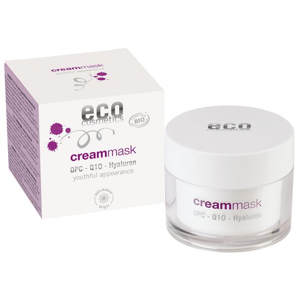 eco cosmetics ECO Crememaske mit OPC, Q10 und Hyaluron von eco cosmetics