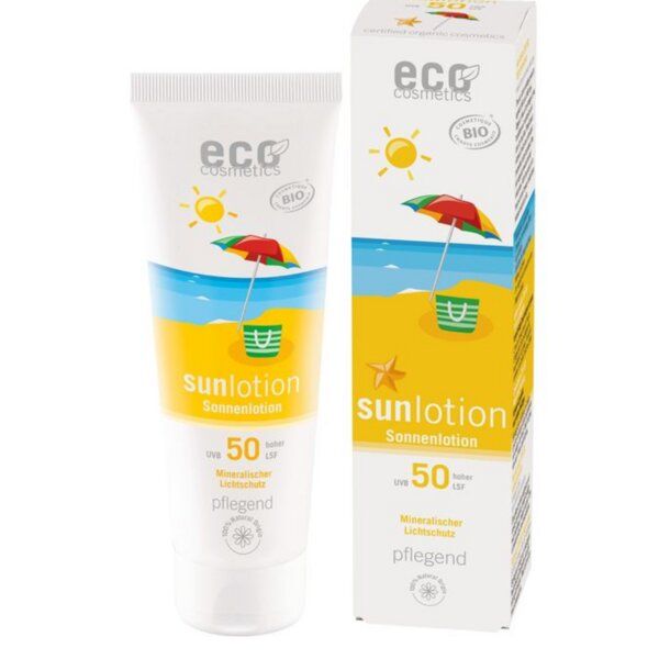 eco cosmetics Sonnenlotion LSF 50 von eco cosmetics