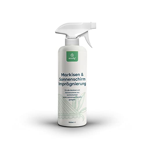 eco:fy Markisen und Sonnenschirm Imprägnierung Spray Sonnensegel Schutz vor Feuchtigkeit und Schmutz UV-stabil (0,5 Liter) von eco:fy