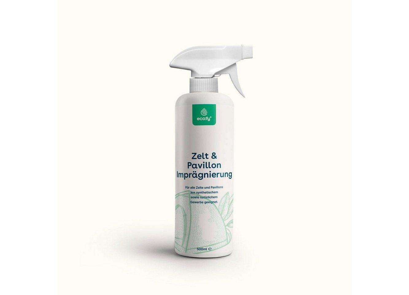 eco:fy Zelt- & Pavillon-Imprägnierung Imprägnierspray (1 St), Starker Schutz vor Wasser, Fett und Schmutz von eco:fy