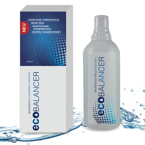 chlorfreie Wasserpflege, biologische Whirlpool Wasserpflege eco Balancer von ecoBALANCER