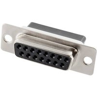 Econ connect BU15CR D-SUB Buchsenleiste 180° Polzahl (num): 15 Crimpen von econ Connect