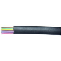 Econ connect MPFK8SW Flachbandkabel Schwarz 100m von econ Connect