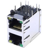 Econ connect RJ45-Steckverbinder MDFL18811 Buchse, Einbau horizontal Polzahl 8P8C Metall von econ Connect