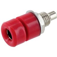 Econ connect TB40RT Laborbuchse Buchse, Einbau Stift-Ø: 4mm Rot Bulk von econ Connect