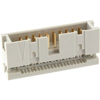 Wannenstecker WSK34G, 34-pol. grau, rm 2,54 mm, din 41651 - Econ Connect von econ Connect