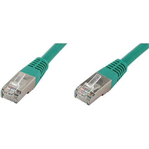 Econ connect F6TP15GN RJ45 Netzwerkkabel, Patchkabel CAT 6 S/FTP 15.00m Gruen Paarschirm 1St. von econ connect