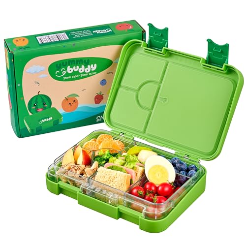 ecosa yummybuddy Snackbox Brotdose Kinder mit Fächern Brotbüchse Pausenbox Mahlzeitbehälter Speisebox Mittagessenbehälter Vesperdose Essensbehälter Brotzeitbox Lunchbox ecosa yummybuddy Snackbox Brotdose Kinder mit Fächern Brotbüchse Pausenbox Mahlzeitbehälter Speisebox Mittagessenbehälter Vesperdose Essensbehälter Brotzeitbox Lunchbox von ecosa