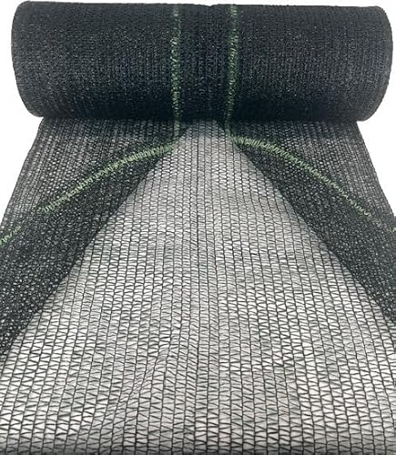 Sichtblende (Meterware) Schattierungsnetz Sonnenschutz Gewächshaus Sichtschutzgewebe 40%, 60%, 85% Schattierwirkung in versch. Breiten (2m Breite, 60%) von ecosoul