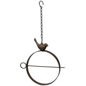 ecosoul Ring für Vogelfutter Apfel Maisknödel Futterstation Vogelfutter Durchmesser 21 cm von ecosoul