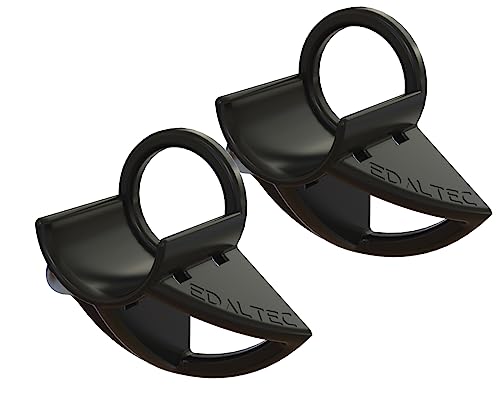 edaltec 2x Pool Schlauchhalter Knickschutz Kunststoff 32mm 38mm passend für INTEX/Bestway Zubehör schwarz von edaltec