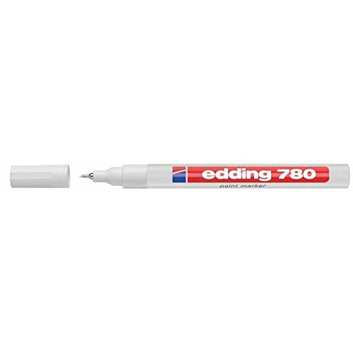 Edding 780 paint marker, 0,8mm, weiß, Lackmarker von edding