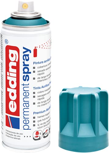 Edding E5200 Spray-déco Malerfarbe alle Oberflächen Pétrole mat von edding