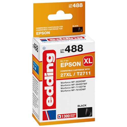 Edding EDD-488 T271140 Tintenpatrone Edding EDD-488 T271140 Tintenpatrone von edding