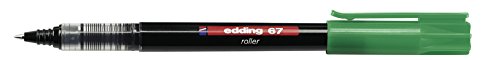 Edding e-67 Inlineskates mit metallummantelter Spitze, 0,4 mm, Grün Edding e-67 Inlineskates mit metallummantelter Spitze, 0,4 mm, Grün von edding