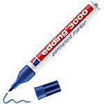 edding 3000 Permanentmarker Mittel Rundspitze 3 mm Blau Nachfüllbar von edding