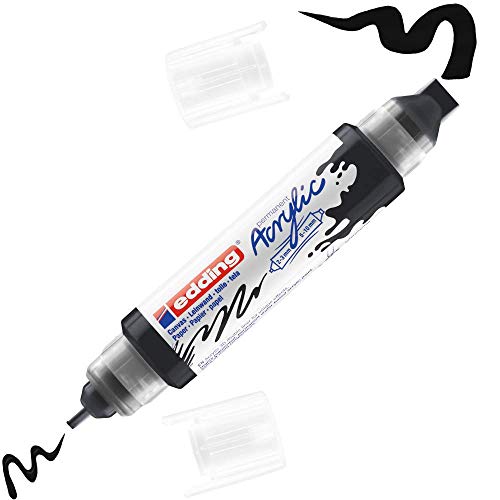 edding 5400 Acryl 3D Double Liner - schwarz - 1 Acrylfarbe Tube - Doppel-Spitze 2-3,5-10 mm edding 5400 Acryl 3D Double Liner - schwarz - 1 Acrylfarbe Tube - Doppel-Spitze 2-3,5-10 mm von edding