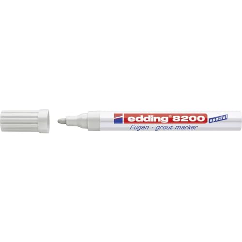 edding 8200 4-8200-1-4026 Fugenmarker Silber-Grau 2 mm, 4 mm von edding