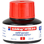 edding MTK 25 Nachfülltinte Rot 1 à 25 ml von edding