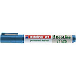 edding Permanent Marker EcoLine 21 Rundspitze Blau 10 von edding