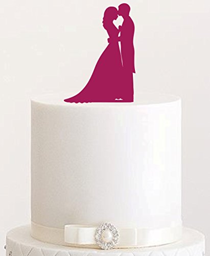 edelstahlheini.de Cake Topper, Tortenstecker, Tortenfigur Acryl, Tortenständer Etagere Hochzeit Hochzeitstorte (Beere) von edelstahlheini.de