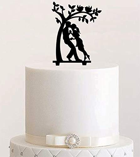 Cake Topper, Tortenstecker, Tortenfigur Acryl, Tortenständer Etagere Hochzeit Hochzeitstorte von edelstahlheini.de